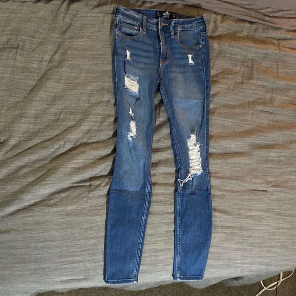 Mid-Rise Super Skinny HOLLISTER Jeans